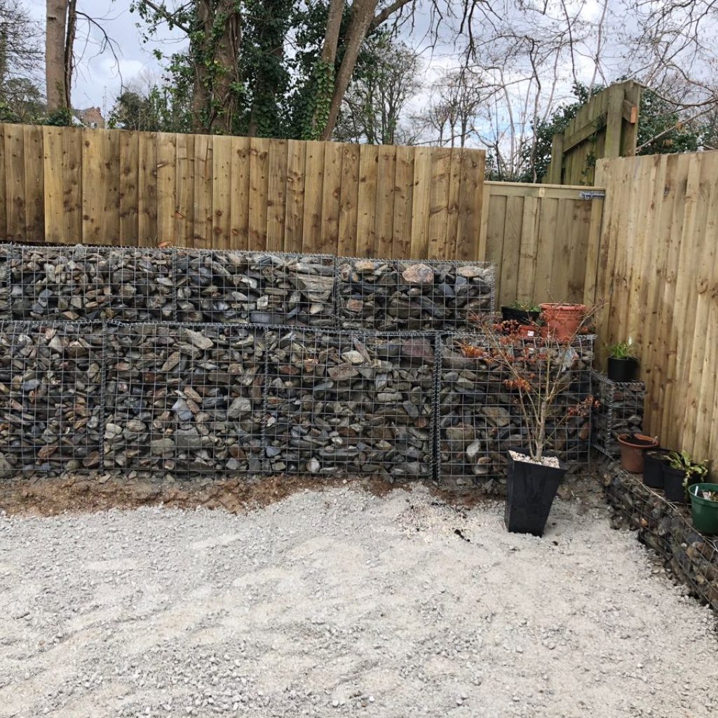 Gabion Installation Ollies Gardens